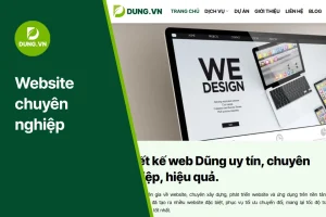 website chuyen nghiep dung.vn